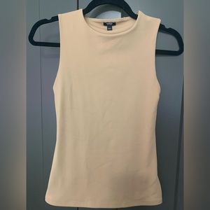 Express body contour tan tank top